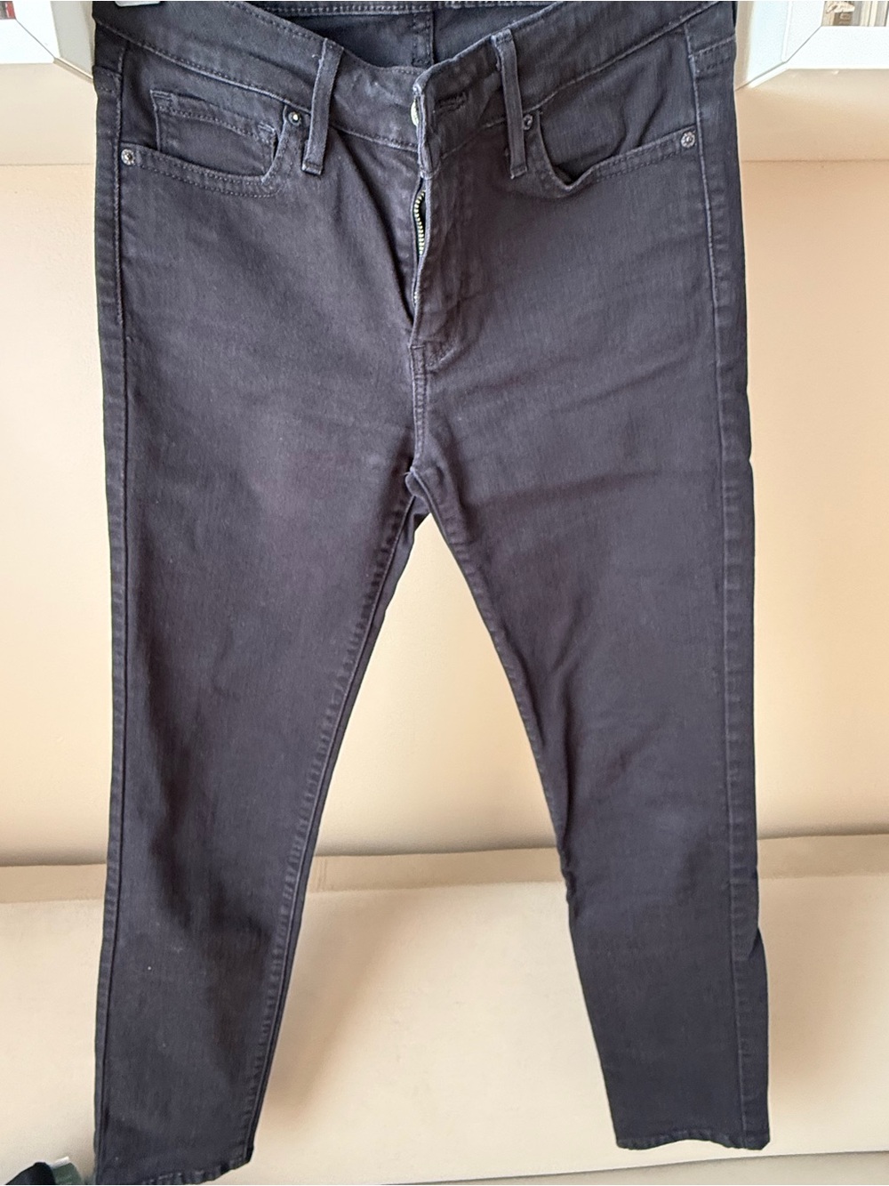 Levi's 712 Slim Black Slim-Fit Jeans